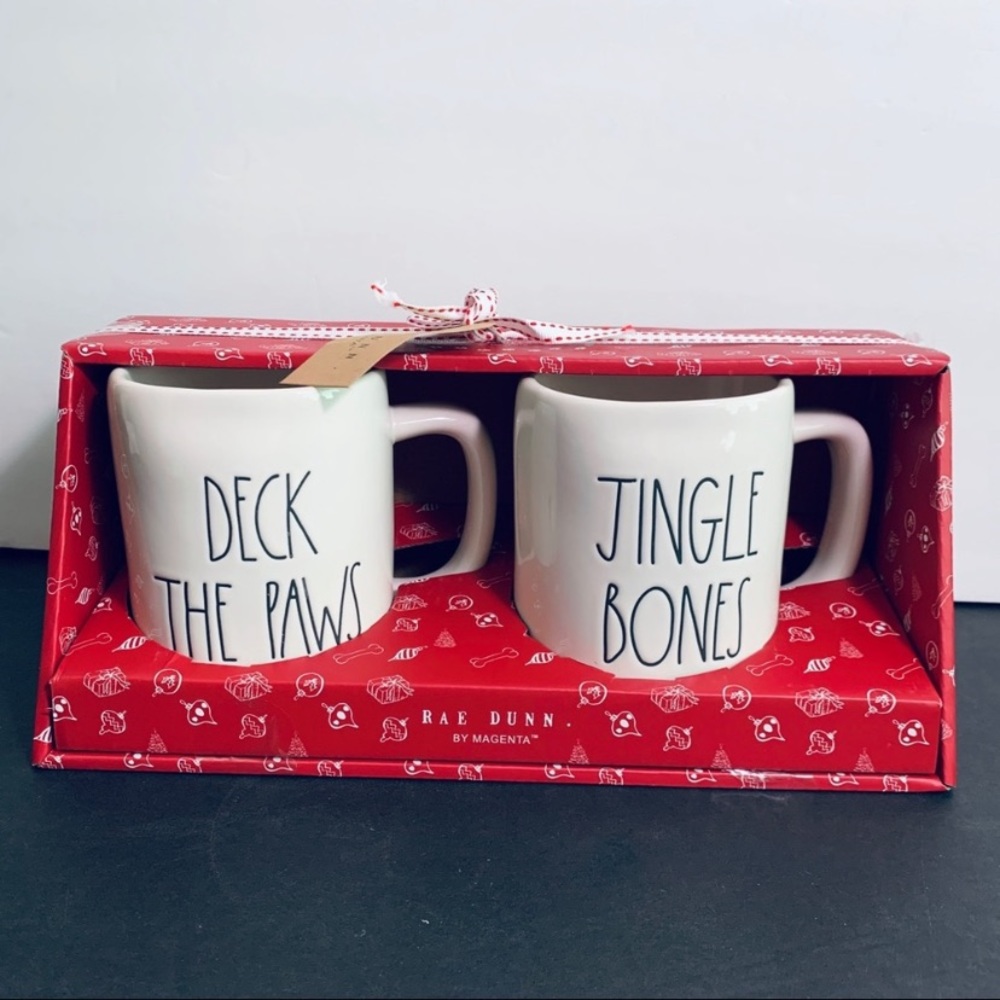 DECK THE PAWS & JINGLE BONES Rae Dunn
